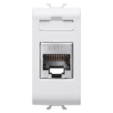 Corus-1 White FTP Module Cat. 6 RJ-45